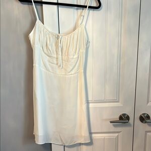 Aritzia White mini dress